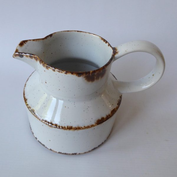 Midwinter Creation big 5" jug 1970s 1980s. Stonehenge pottery 900ml milk pitcher - Image 4