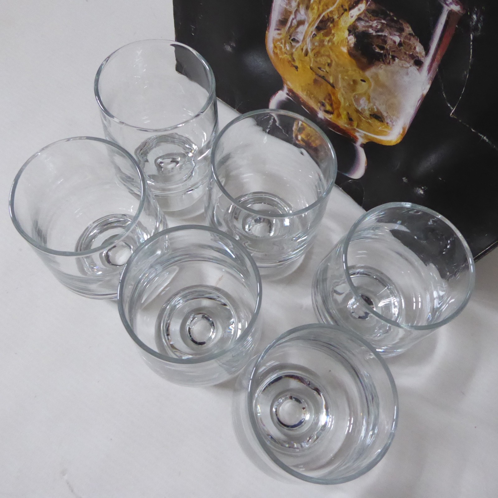 Ravenhead Apollo 1970s 140ml wine or spirit glasses, original box. Retro vintage - Image 4