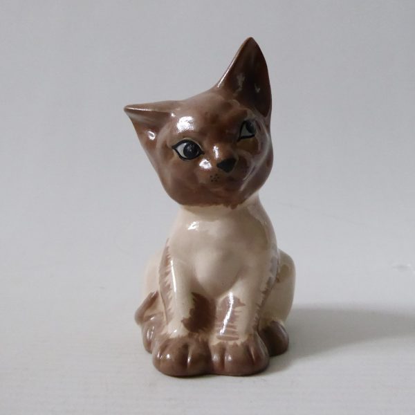 Studio Szeiler England ceramic cute cat figurine sculpture ornament. Vintage 50s - Image 3