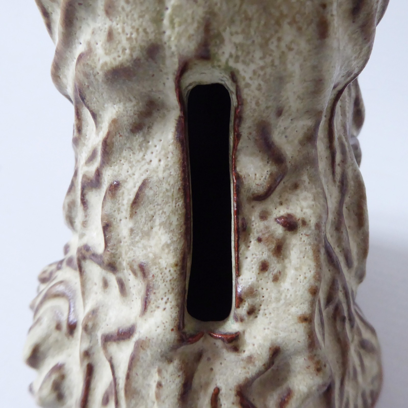 Tremar Cornish pottery clay Old English Sheepdog money box, vintage 1970s retro - Image 10