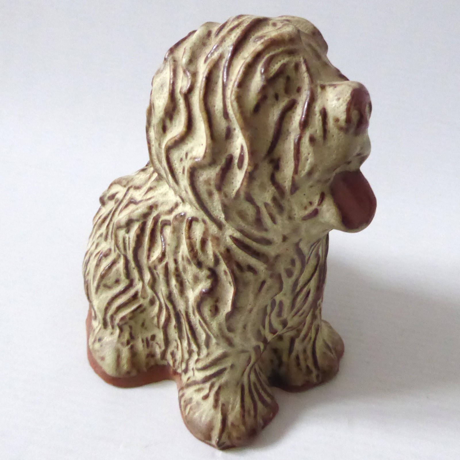 Tremar Cornish pottery clay Old English Sheepdog money box, vintage 1970s retro - Image 5