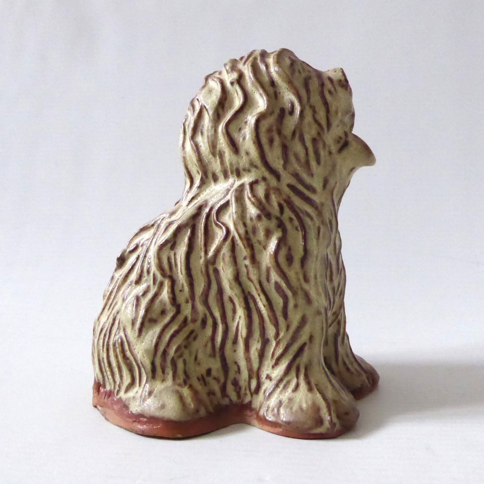 Tremar Cornish pottery clay Old English Sheepdog money box, vintage 1970s retro - Image 6