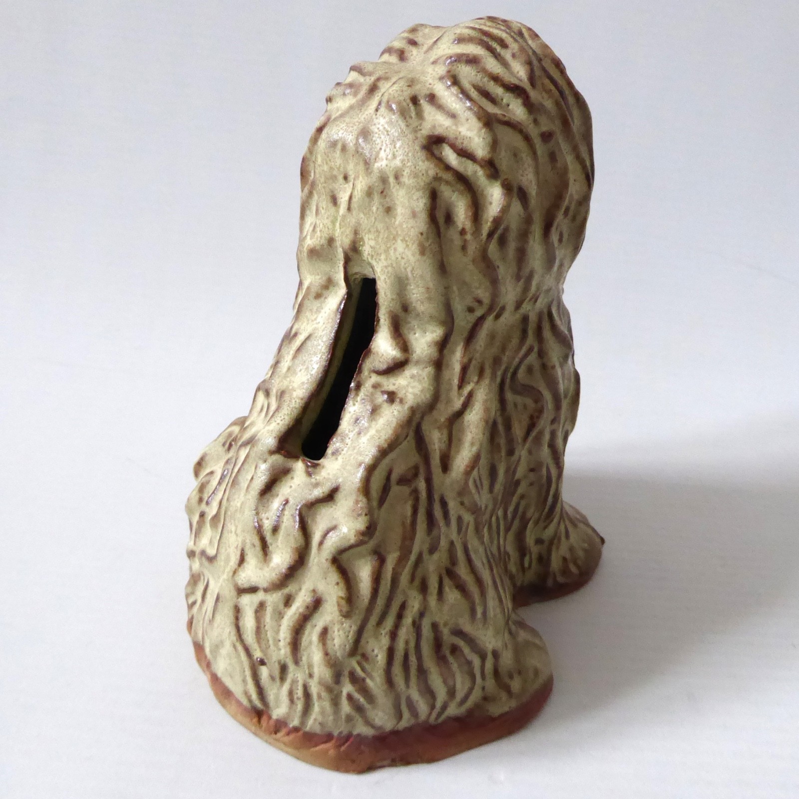 Tremar Cornish pottery clay Old English Sheepdog money box, vintage 1970s retro - Image 7