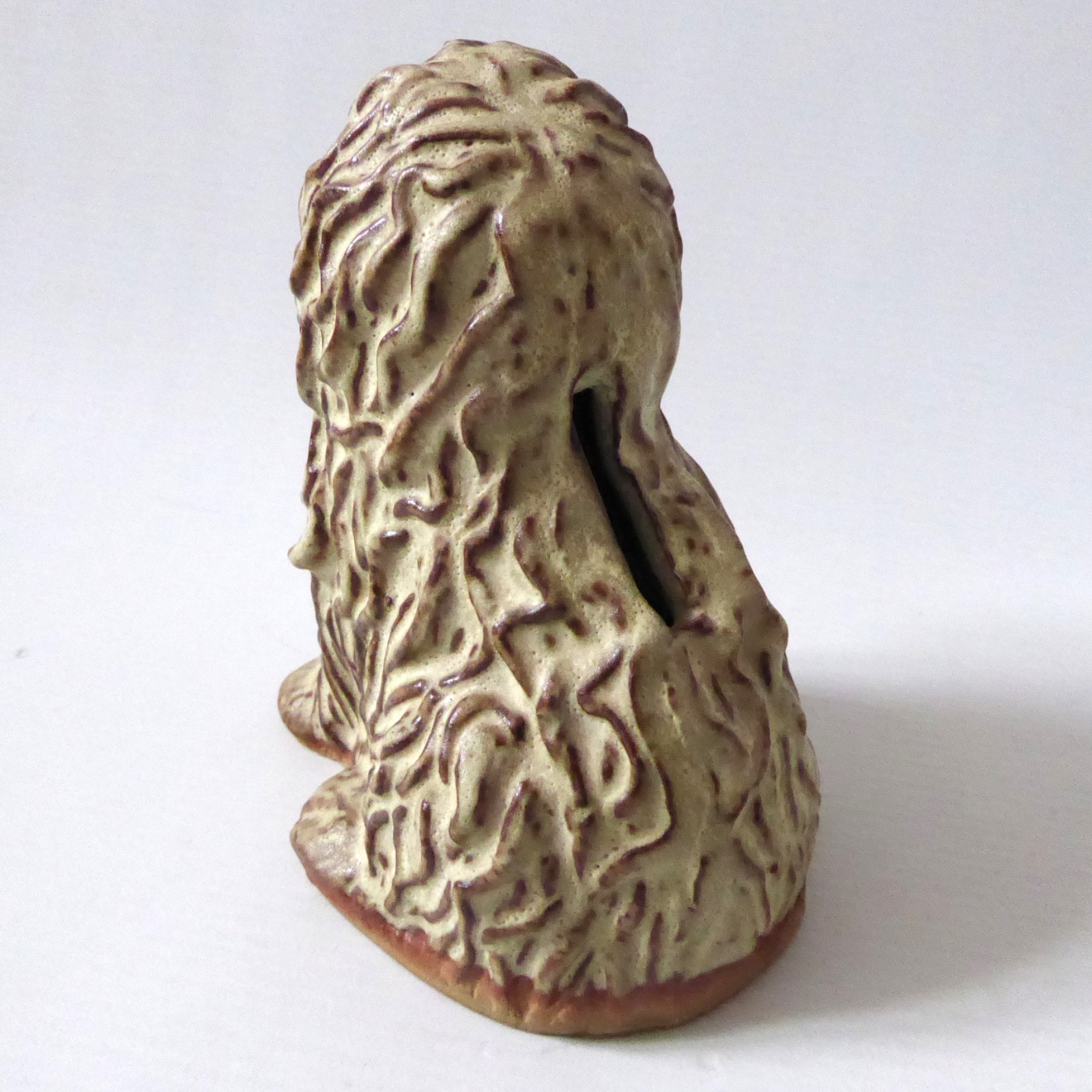Tremar Cornish pottery clay Old English Sheepdog money box, vintage 1970s retro - Image 8
