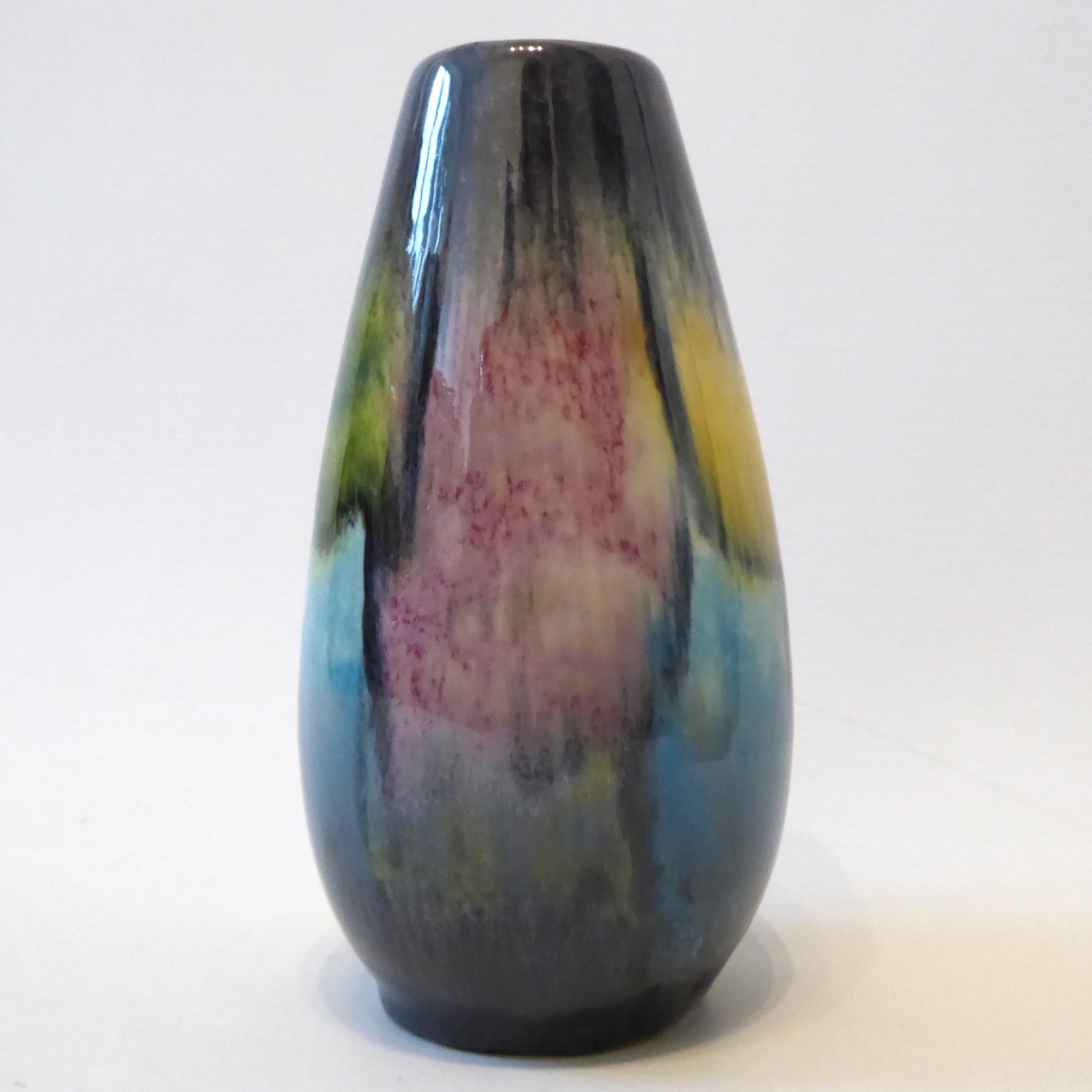 Übelacker U-Keramik 123-15 West German pottery vintage patchwork vase. Kilrush - Image 2