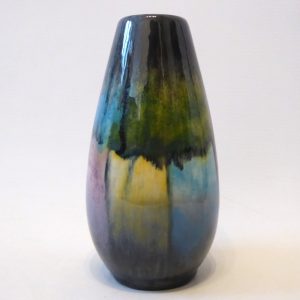 Übelacker U-Keramik 123-15 West German pottery vintage patchwork vase. Kilrush