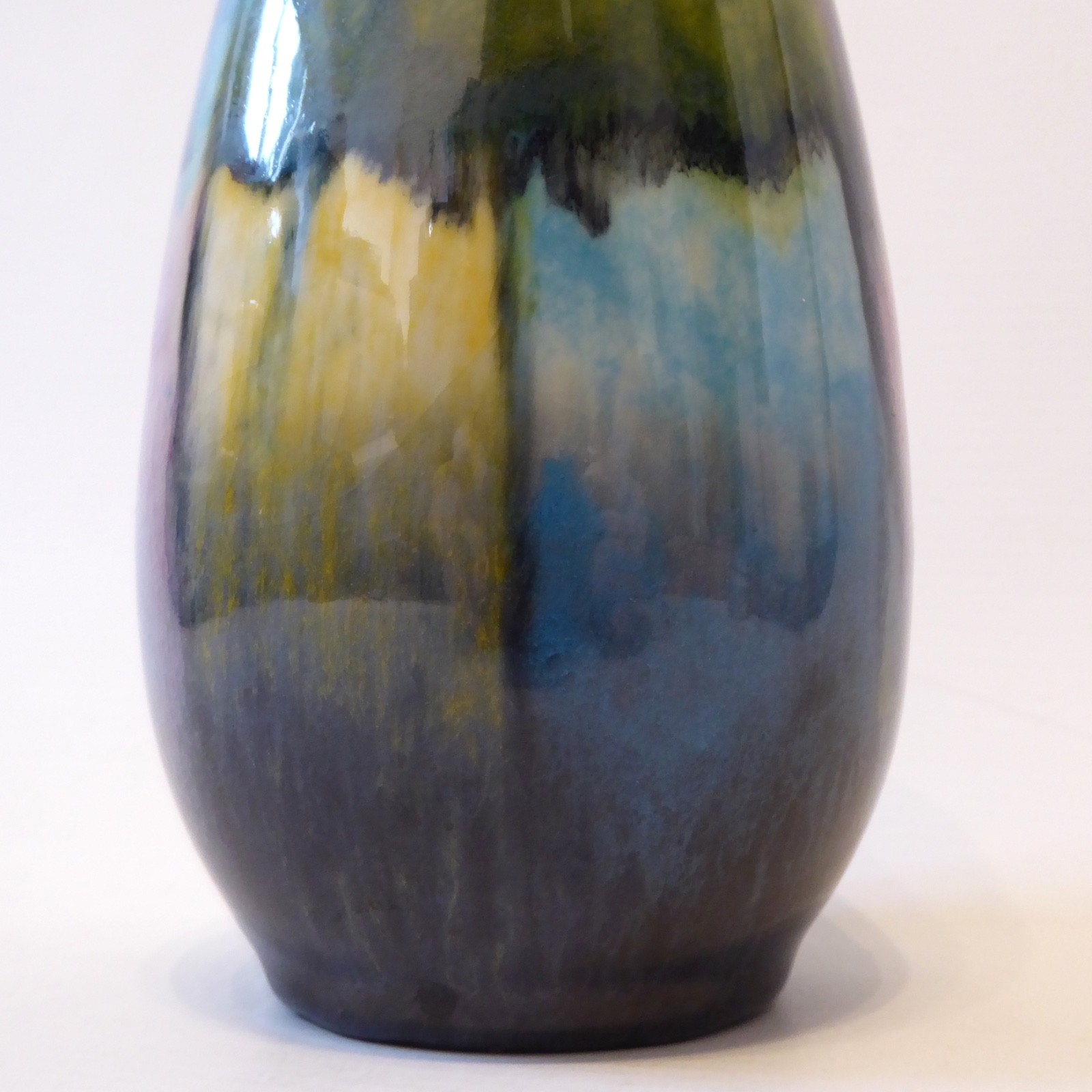 Übelacker U-Keramik 123-15 West German pottery vintage patchwork vase. Kilrush - Image 6