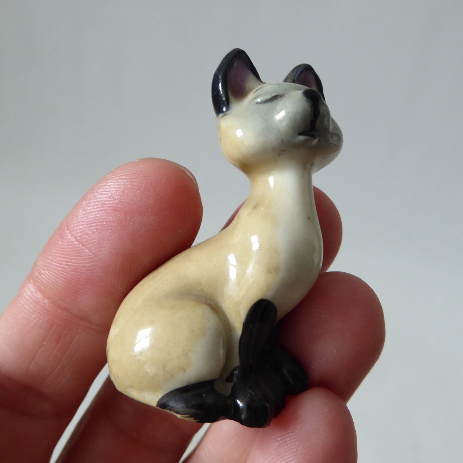Wade Whimsies Lady & the Tramp Disney, Boris & Colonel dogs, Si & Am cats 1950s - Image 8