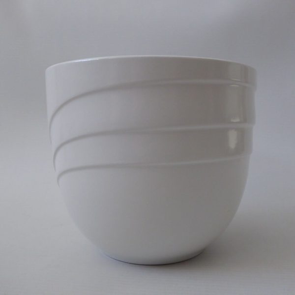 1980s Scheurich 816-14 plant pot holder planter. West German post-modern pottery - Image 3