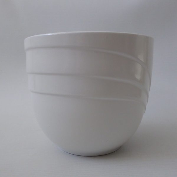 1980s Scheurich 816-14 plant pot holder planter. West German post-modern pottery - Image 4