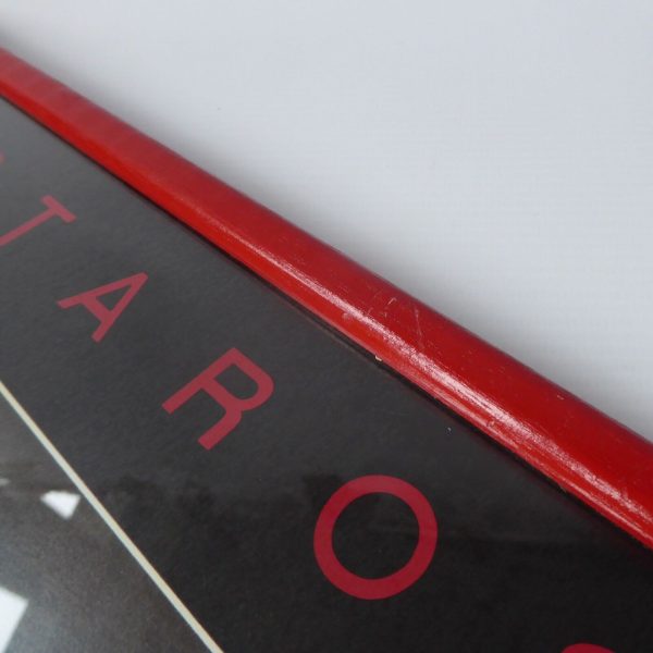 1980s retro red Ferrari Testarossa car vintage airbrushed art print framed. 15" - Image 9