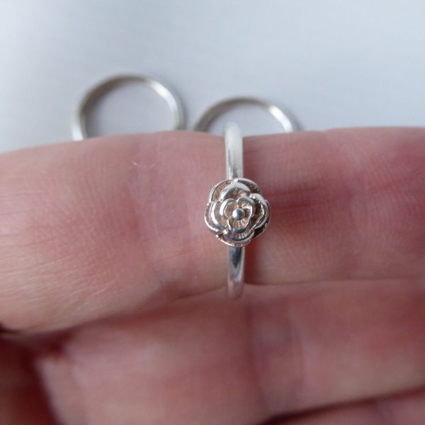 3x Danish sterling 925 silver stacking rings Hans Henrik Nygaard HHN. Size I XXS - Image 15