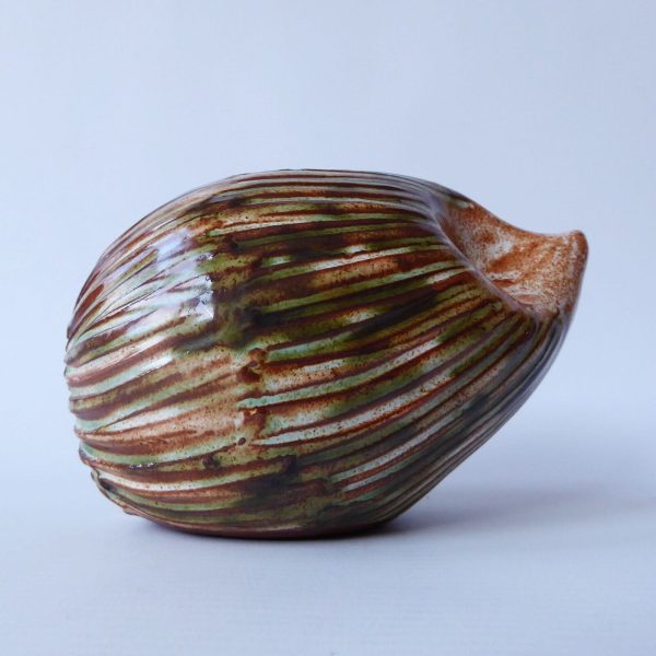 Big green vintage Prima Pottery PP hedgehog money box. Marcus Marc Goldberger - Image 5