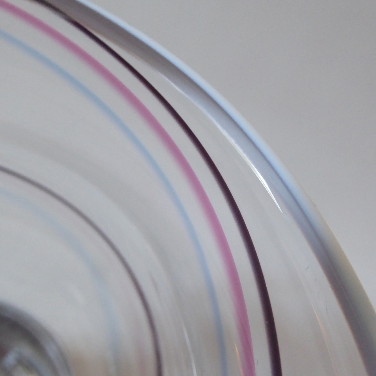 Erik Hoglund for Stromberg art glass signed bowl vase, 50 years of Stena 1989 - Image 5