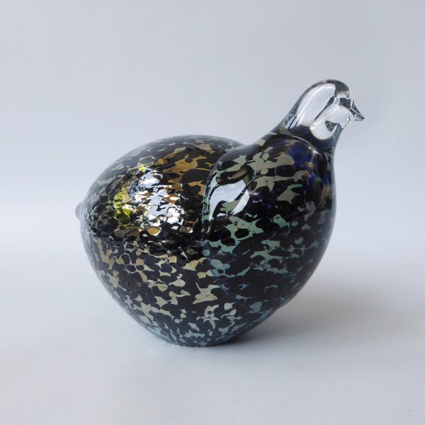 Espoon Taidelasi Oy Finland, art glass BIRD. Vintage retro Scandinavian figurine - Image 4