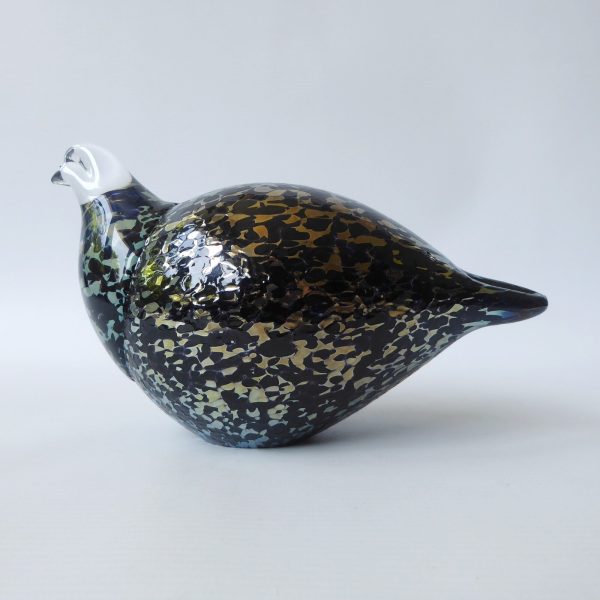 Espoon Taidelasi Oy Finland, art glass BIRD. Vintage retro Scandinavian figurine - Image 7