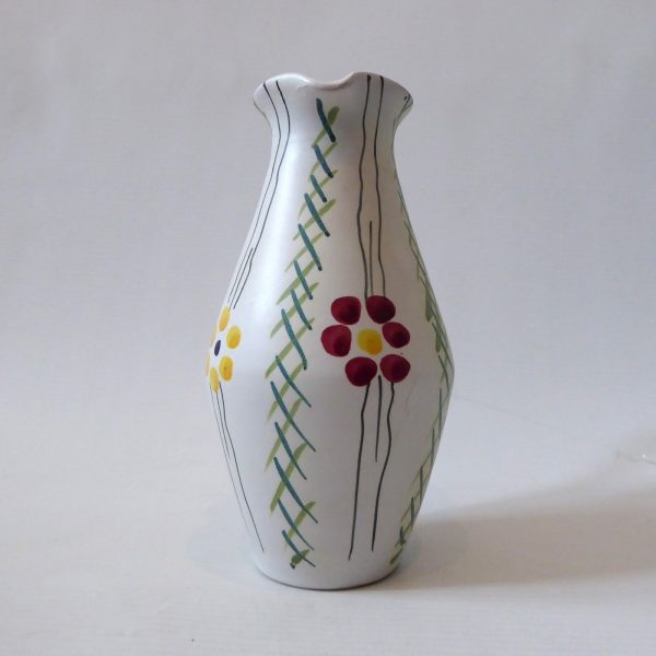 Fratelli Fanciullacci 7441 art pottery ceramic jug vase. 1960s Italian vintage - Image 3