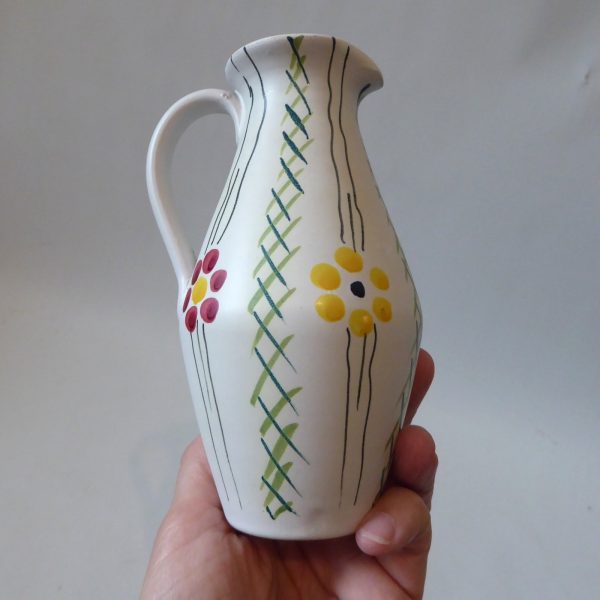 Fratelli Fanciullacci 7441 art pottery ceramic jug vase. 1960s Italian vintage - Image 8