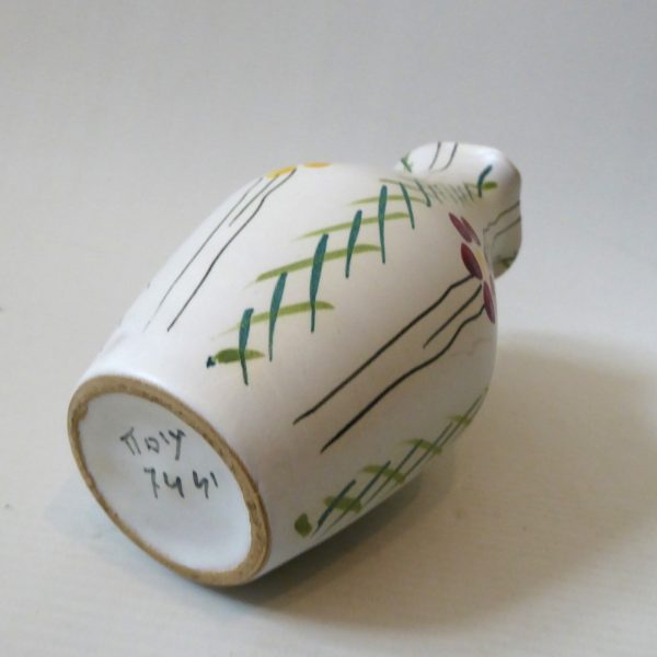 Fratelli Fanciullacci 7441 art pottery ceramic jug vase. 1960s Italian vintage - Image 10