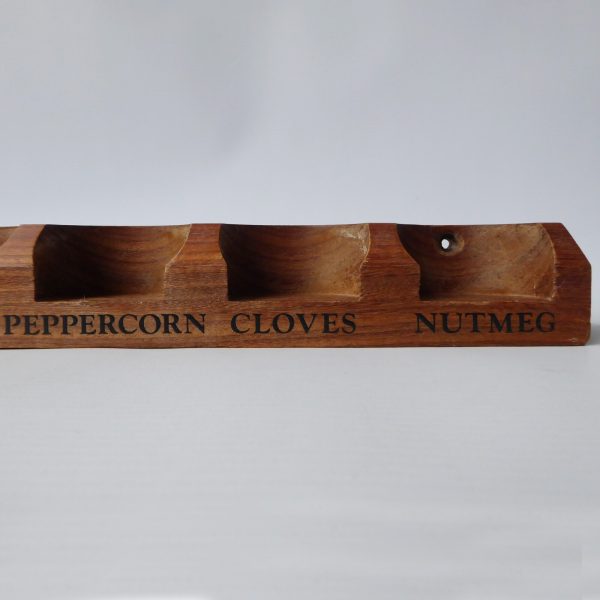 Hornsea Pottery vintage spice herb rack holder. 1960s/70s Scroll Heirloom Bronte - Image 7
