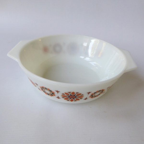 JAJ Pyrex Toledo 3 pint large 513 round casserole dish bowl, 1960s retro vintage - Image 3