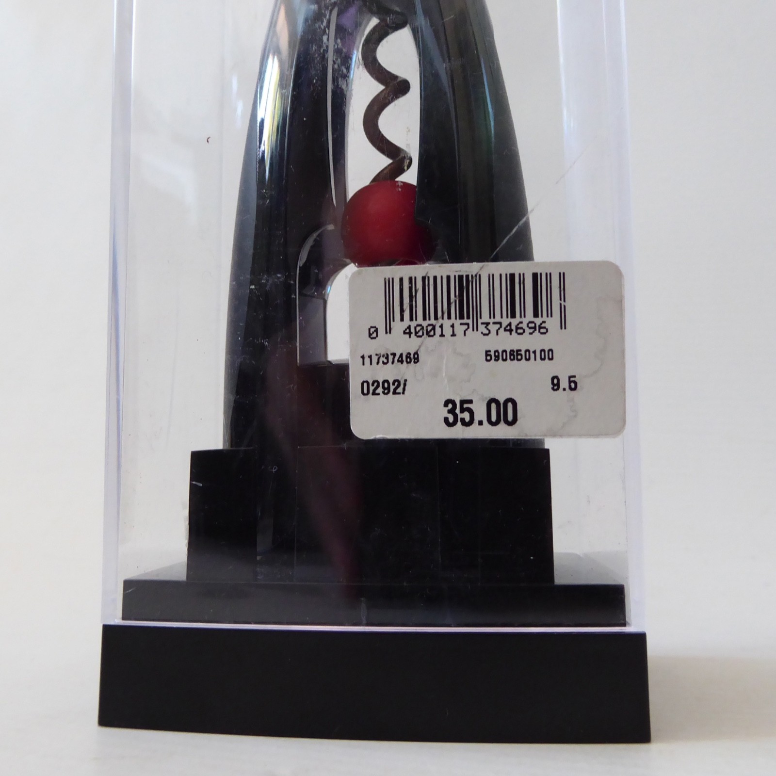 Le Creuset screw pull Activ-ball corkscrew GS-200, black and red boxed. Vintage - Image 10