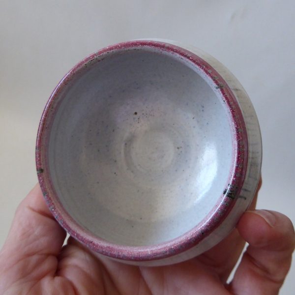 Rye Pottery mid century 1955-1956 small vintage pottery ceramic red clay bowl - Image 11