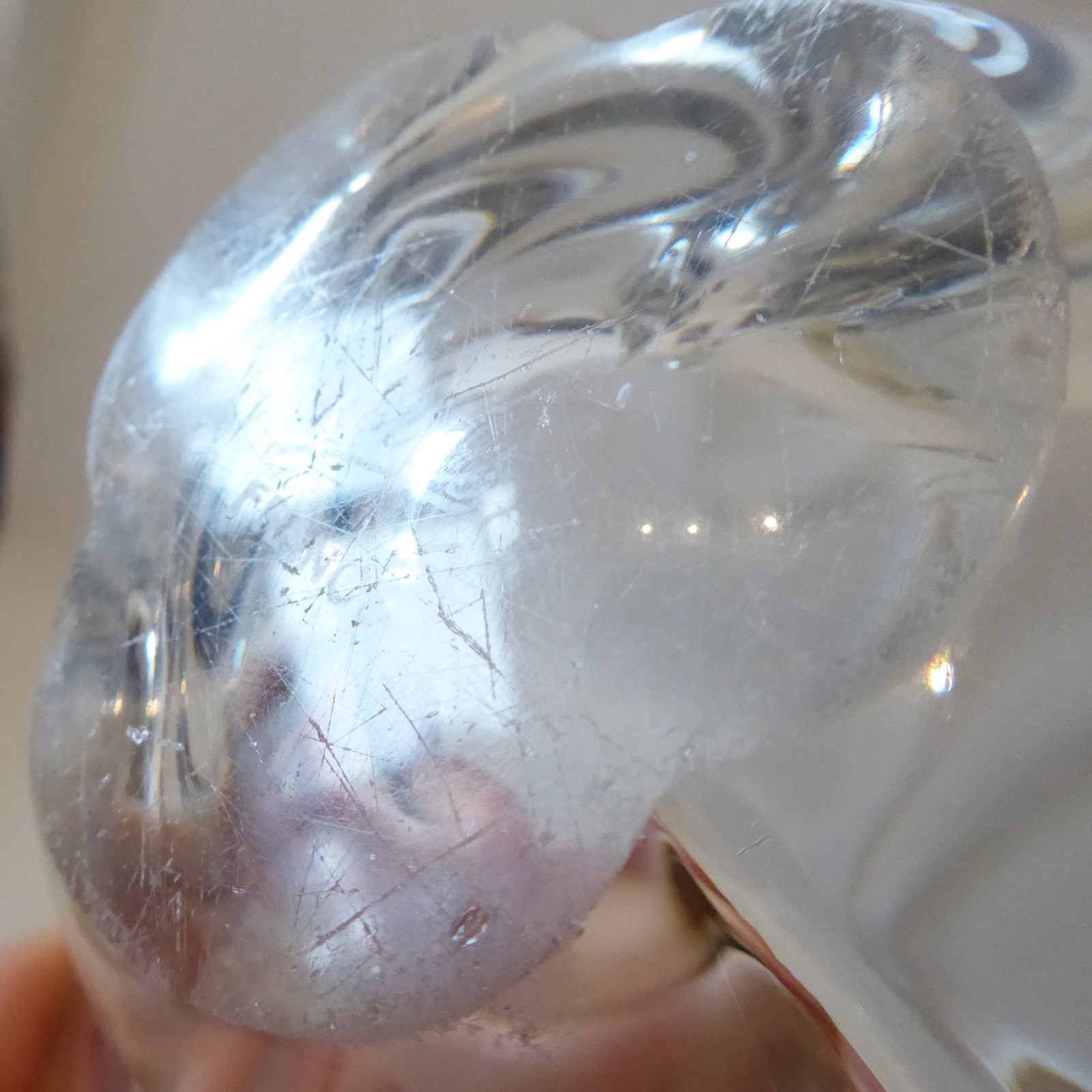 Sevres French crystal art glass bowl dish, vintage 1950s 1960s mid century retro - Image 14