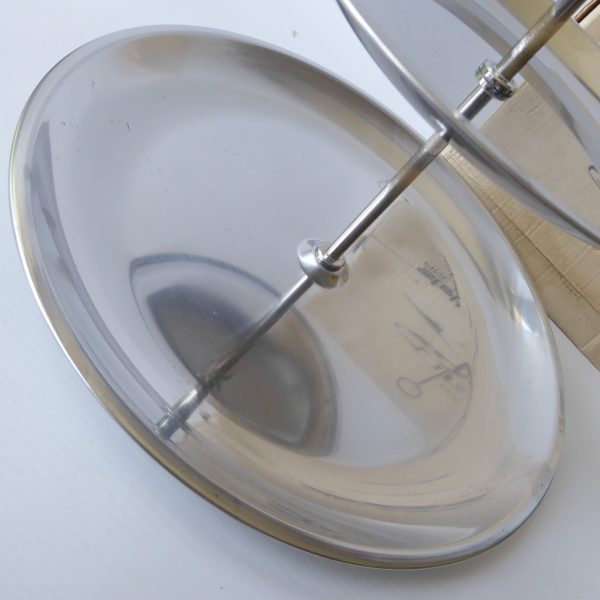 Stelton of Denmark mid century modern stainless steel two tier tray, cake stand - Image 9