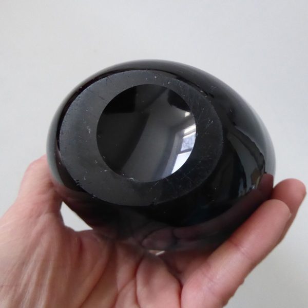 Vintage 1960s Whitefriars 9653 9.5" Indigo art glass vase, tall ovoid mid centur - Image 9