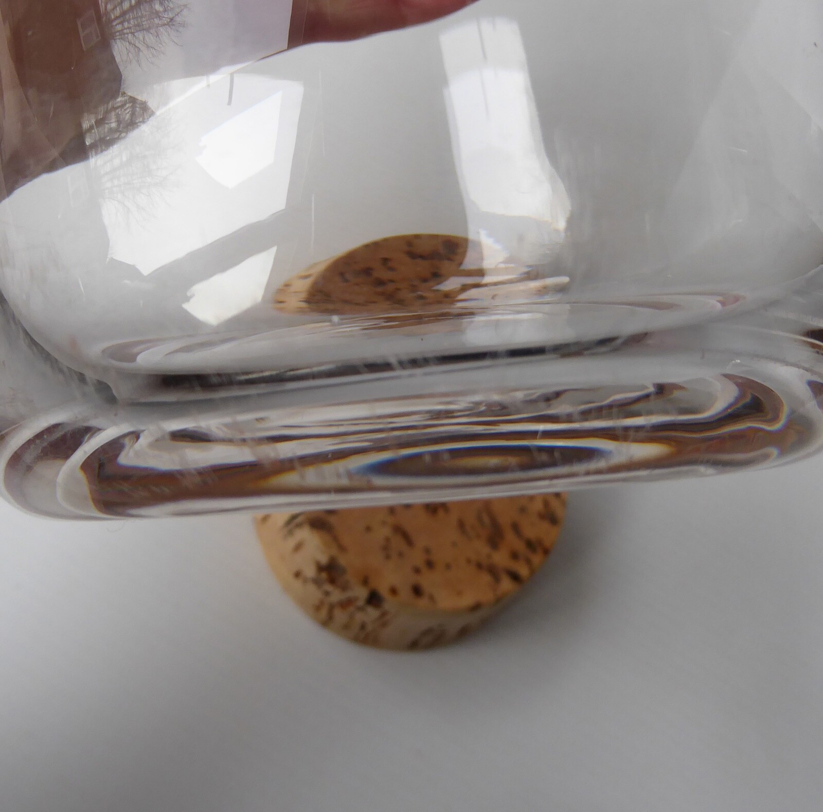 Vintage Dartington Glass FT121 tall PASTA spaghetti jar canister container +cork - Image 14