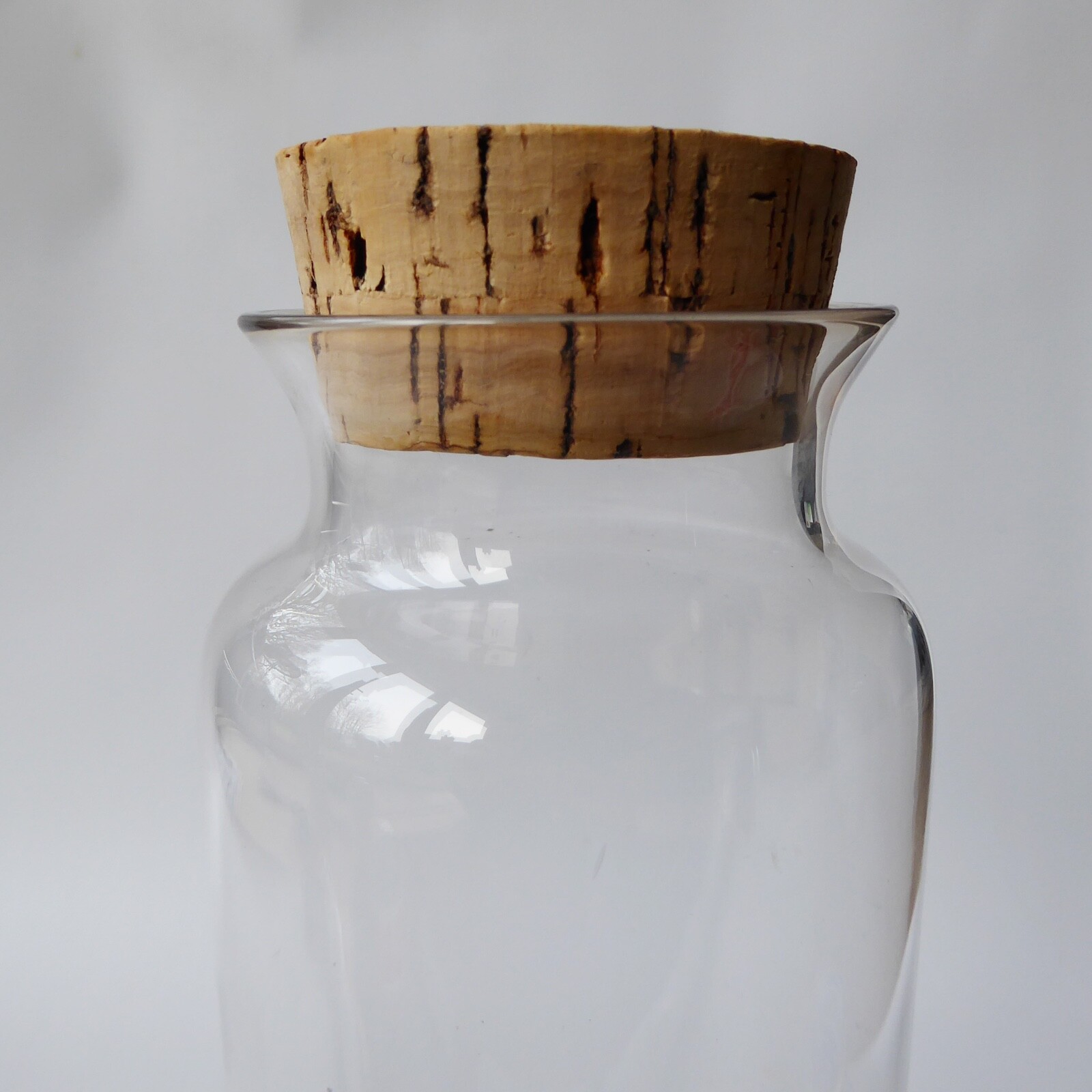 Vintage Dartington Glass FT121 tall PASTA spaghetti jar canister container +cork - Image 3
