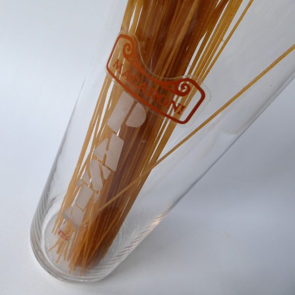Vintage Dartington Glass FT121 tall PASTA spaghetti jar canister container +cork - Image 5