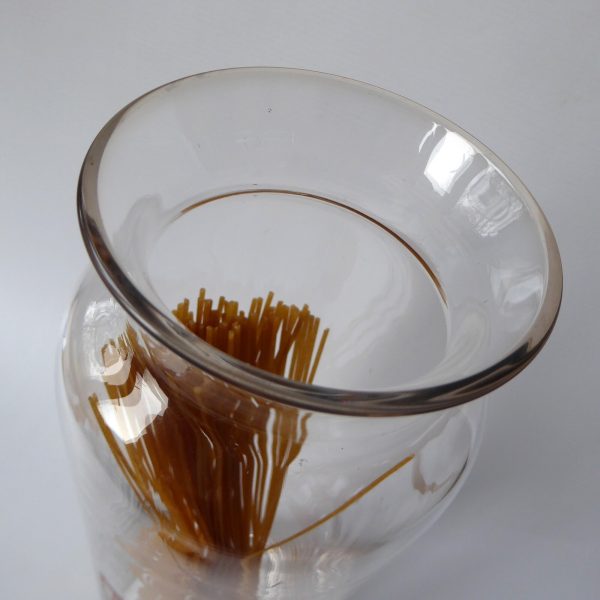 Vintage Dartington Glass FT121 tall PASTA spaghetti jar canister container +cork - Image 9