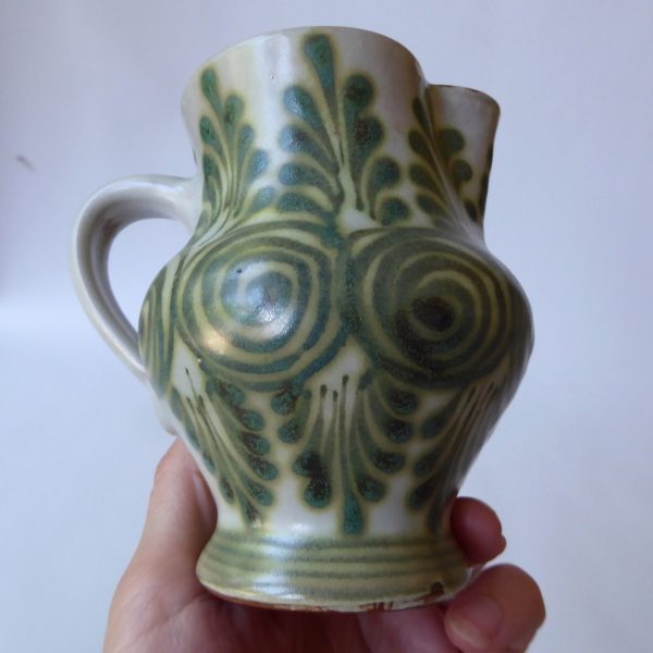 Wilhelm & Elly Kuch Keramik, W. German Studio pottery jug vase Mid Century 1960s - Image 13