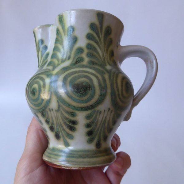 Wilhelm & Elly Kuch Keramik, W. German Studio pottery jug vase Mid Century 1960s - Image 14