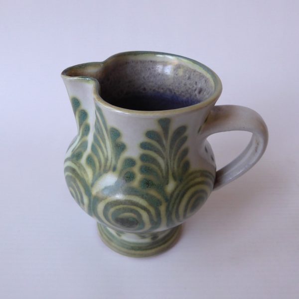 Wilhelm & Elly Kuch Keramik, W. German Studio pottery jug vase Mid Century 1960s - Image 3