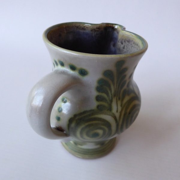 Wilhelm & Elly Kuch Keramik, W. German Studio pottery jug vase Mid Century 1960s - Image 8