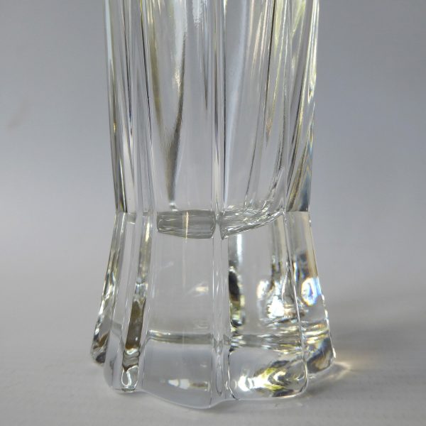 iittala Finland Viiri 1990 tall champagne flute glass, Valto Kokko. Vintage vase - Image 8