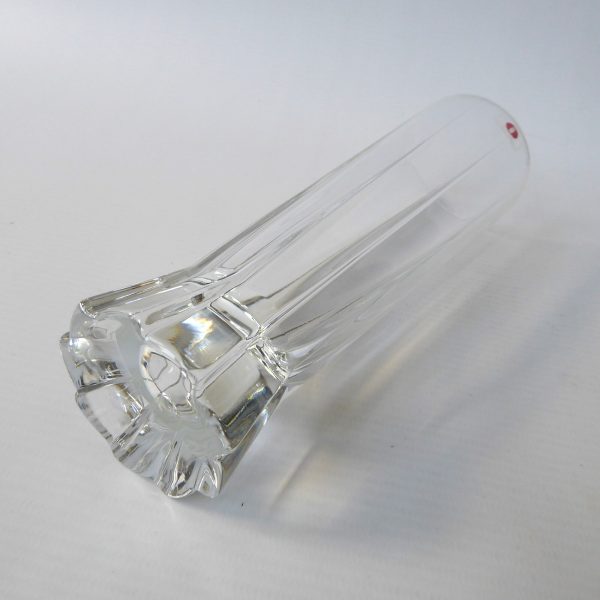 iittala Finland Viiri 1990 tall champagne flute glass, Valto Kokko. Vintage vase - Image 9