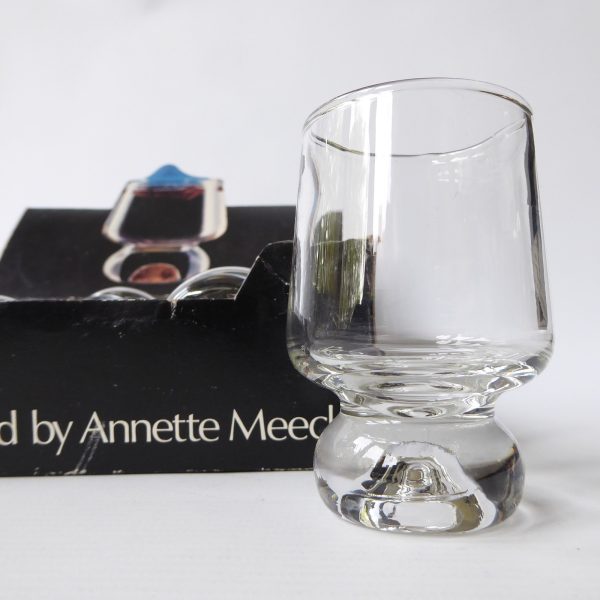 Boxed set 6 Ravenhead Apollo shot liqueur port small glasses vintage retro 1970s - Image 3