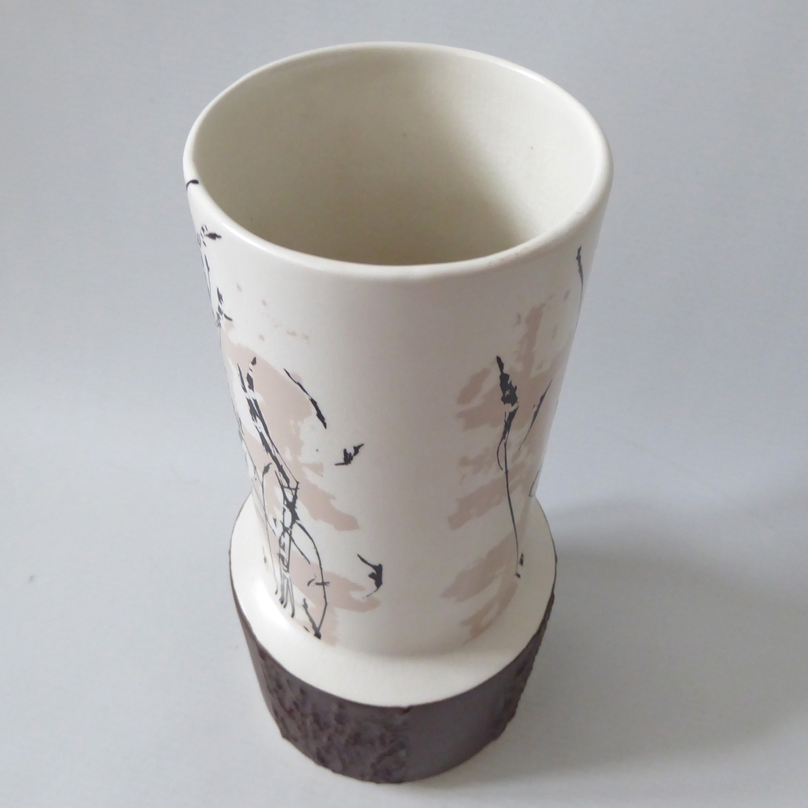 Colin Melbourne Petra 1950s mid century vase Royal Norfolk Staffordshire vintage - Image 7