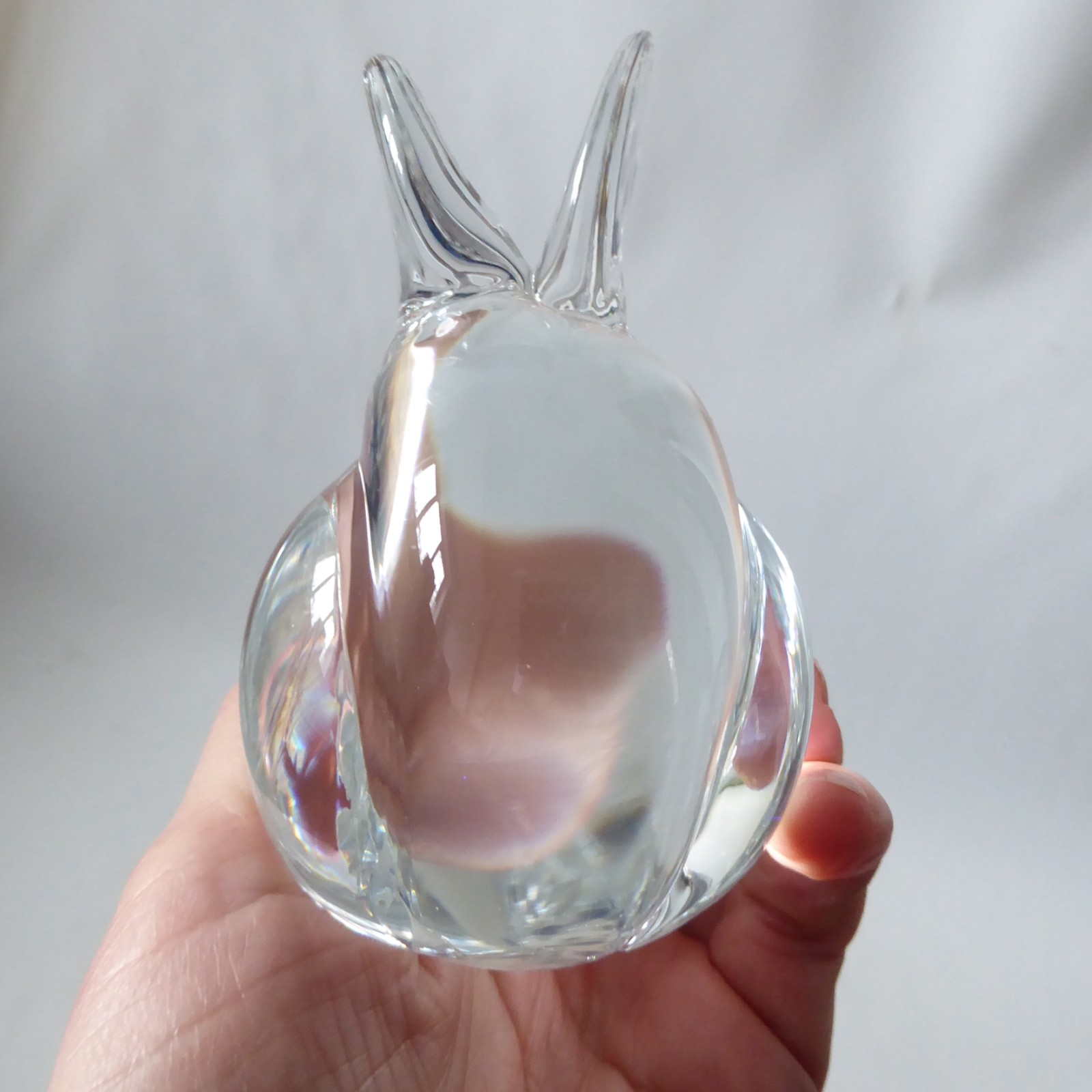 Maleras Sweden Mats Jonasson full crystal glass mouse figurine paperweight vintg - Image 11