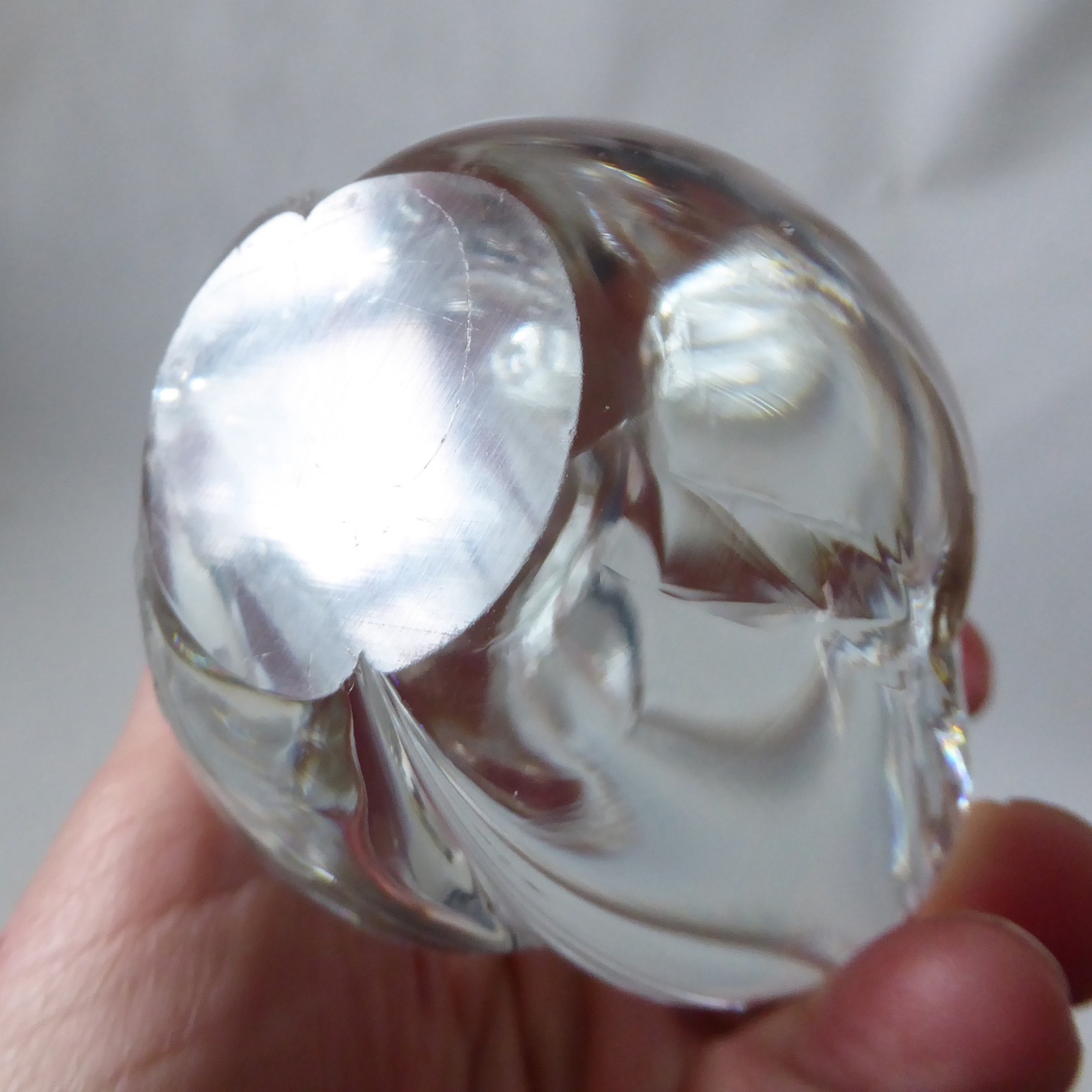 Maleras Sweden Mats Jonasson full crystal glass mouse figurine paperweight vintg - Image 13