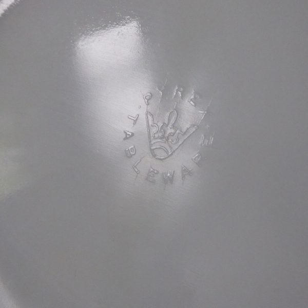 Vintage 1950s Pyrex JAJ pink Daisy oval 2179 divided vegetable casserole dish - Image 10