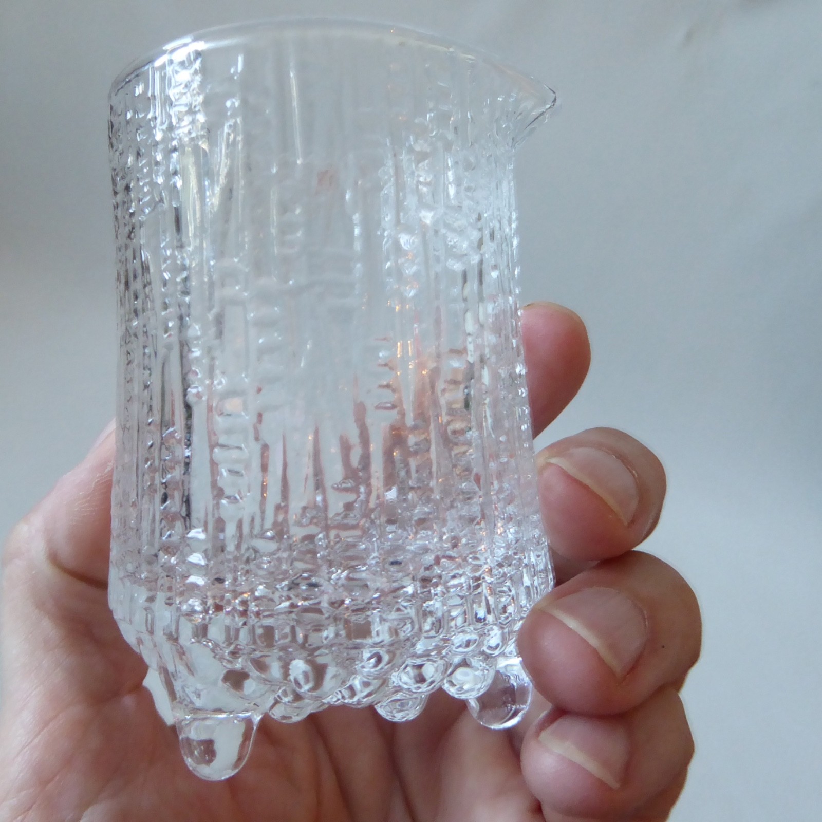 iittala Ultima Thule Tapio Wirkkala Finland vintage crystal glass jug sugar bowl - Image 10