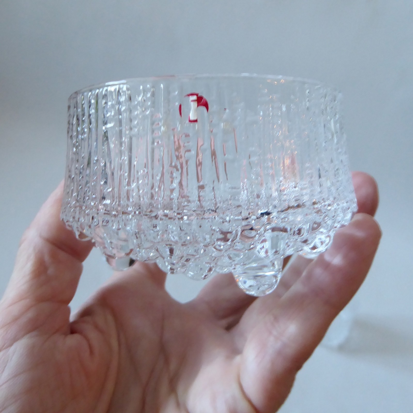 iittala Ultima Thule Tapio Wirkkala Finland vintage crystal glass jug sugar bowl - Image 11