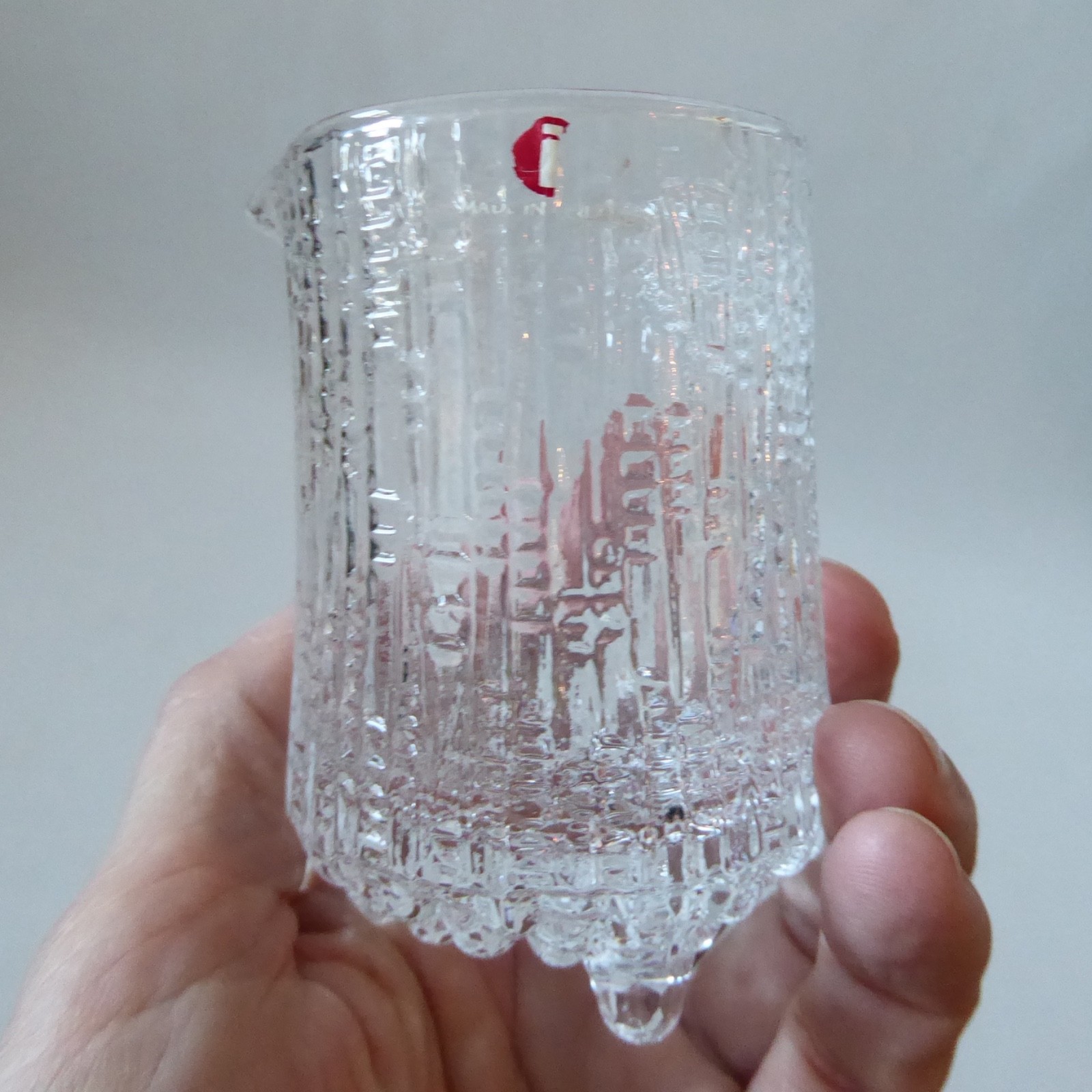 iittala Ultima Thule Tapio Wirkkala Finland vintage crystal glass jug sugar bowl - Image 7