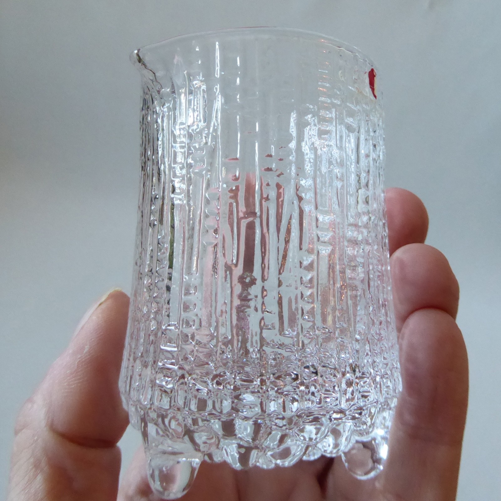 iittala Ultima Thule Tapio Wirkkala Finland vintage crystal glass jug sugar bowl - Image 8